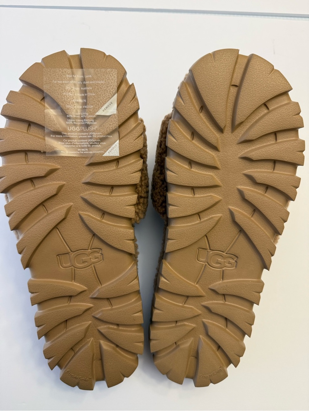 AUTHENTIC UGG Cozetta Curly Slide Slippers | Women’s Size 9 | Chestnut | NWT - Picture 4 of 11